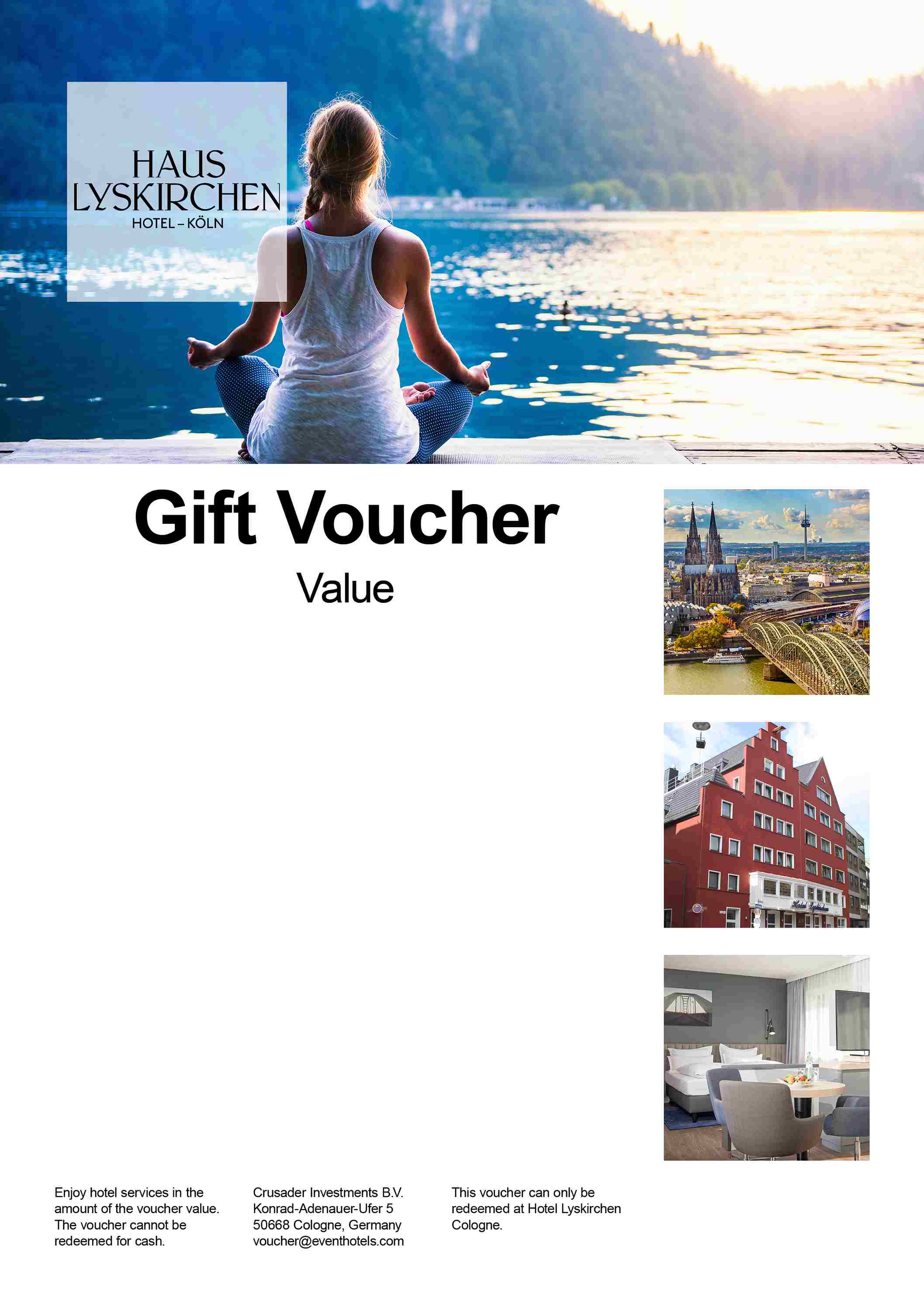 Vouchers Gift Voucher Hotel Lyskirchen
